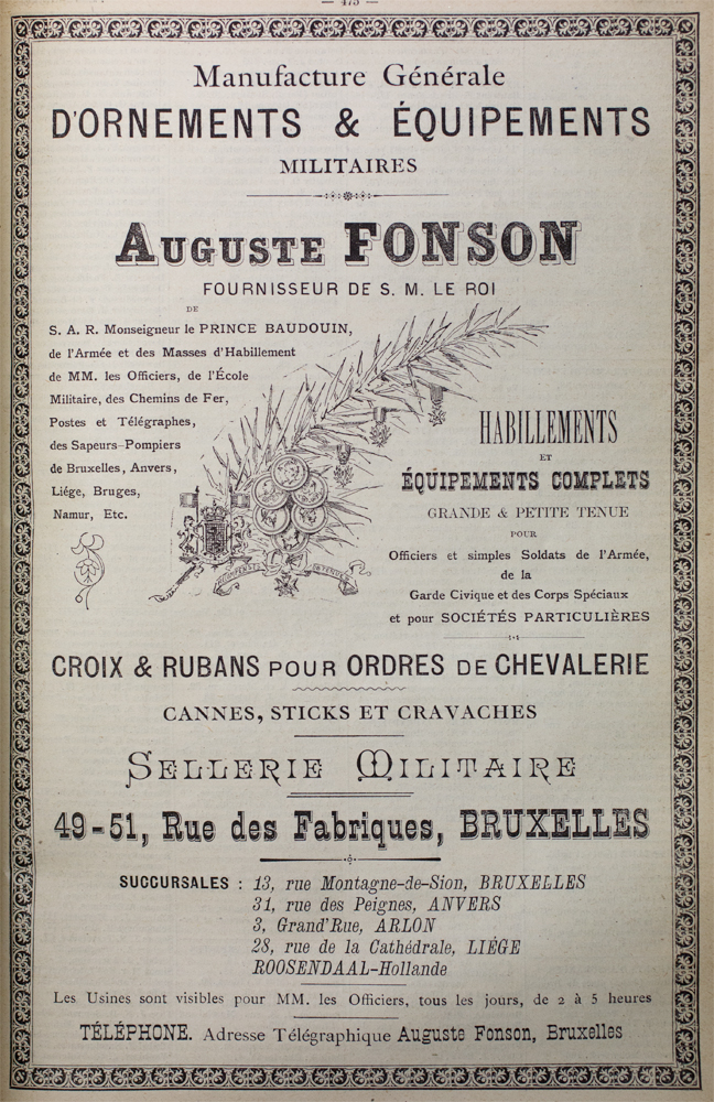 Fonson Family Add 1889